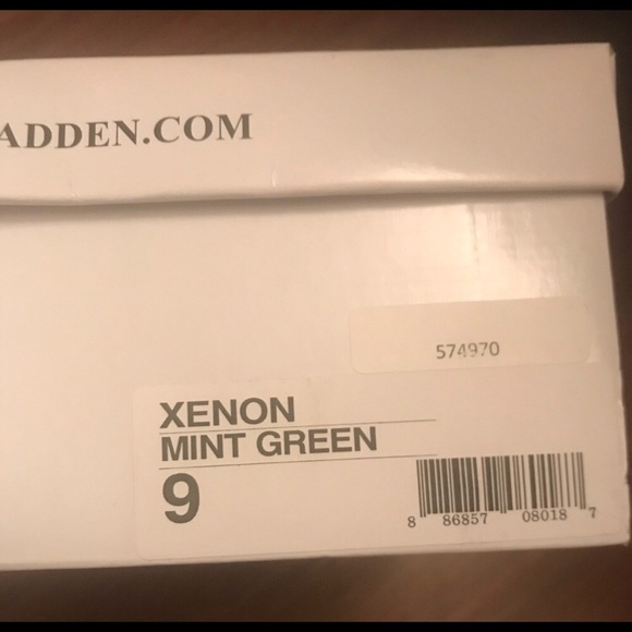 Mint Green Steve Madden wedges - Picture 2 of 6